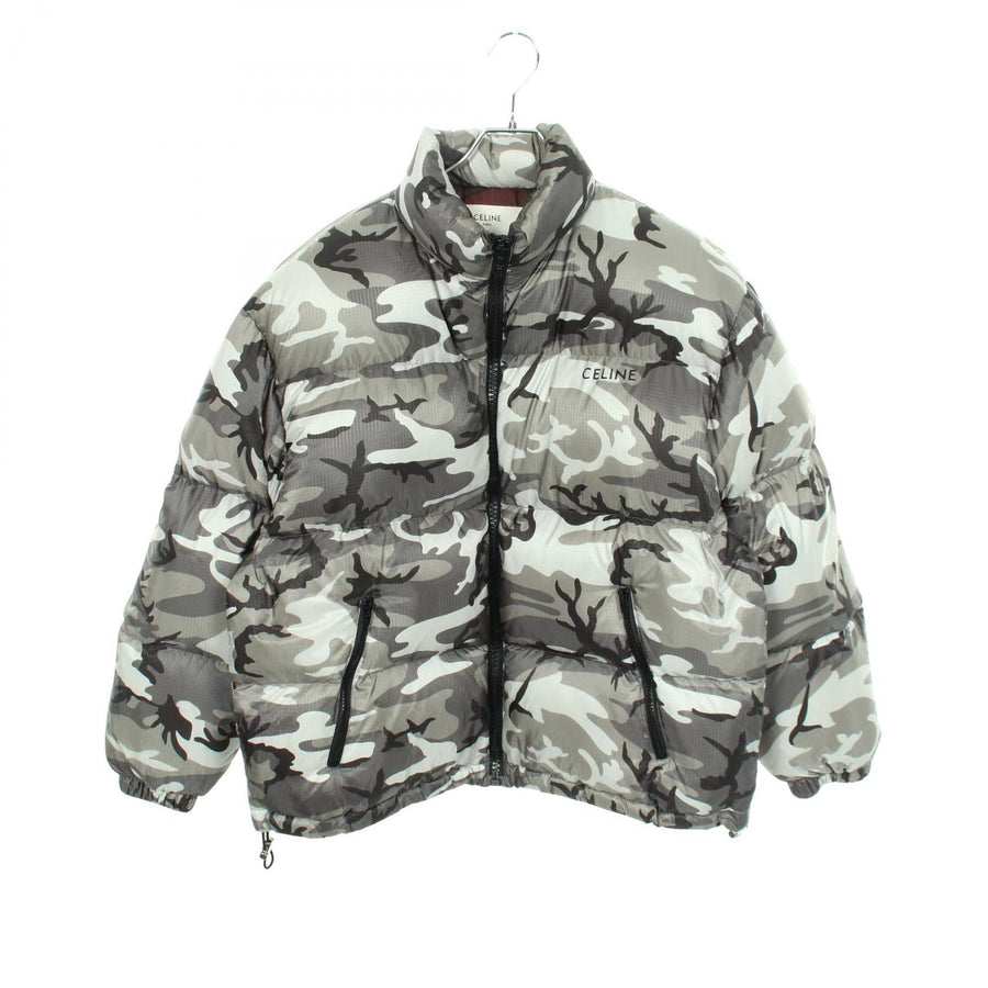 Celine Camouflage Down Jacket Coat Nylon