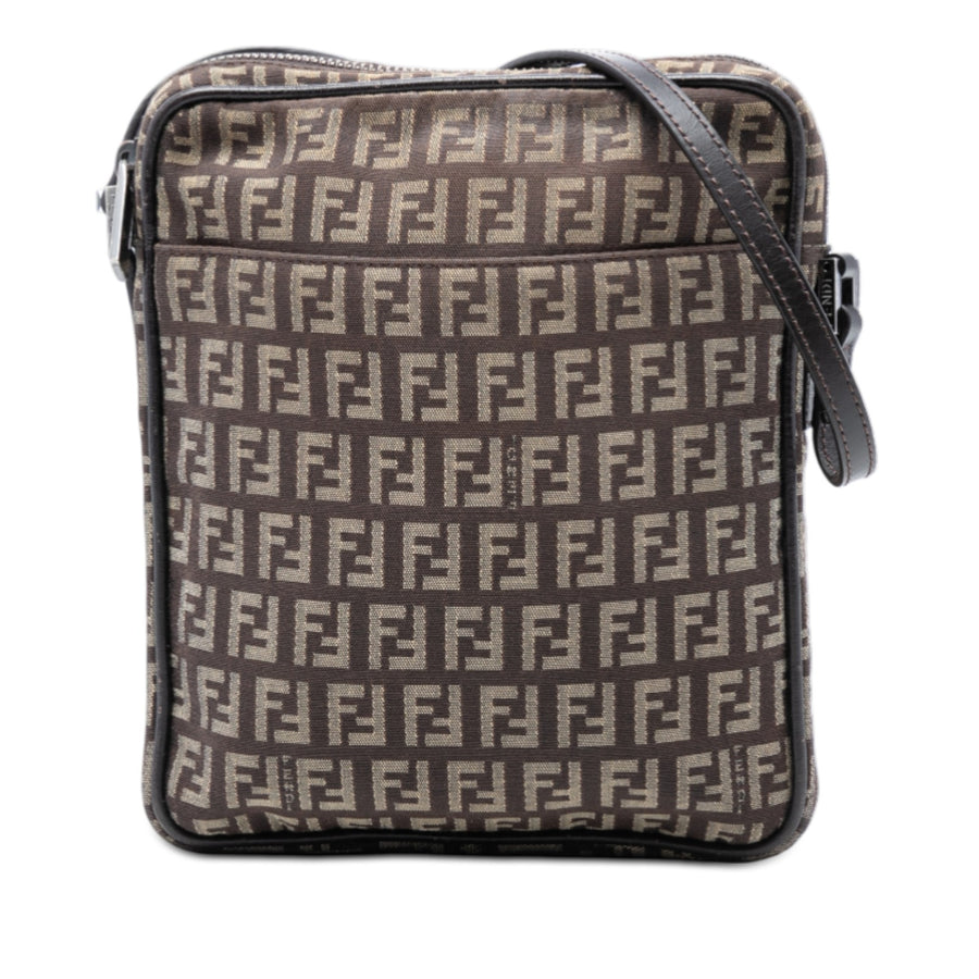 Fendi Zucchino Canvas Crossbody Pre-