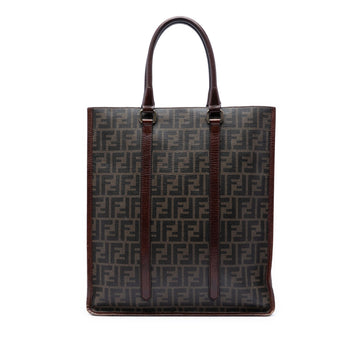 Fendi Zucca Coated Canvas Vertical Tote
