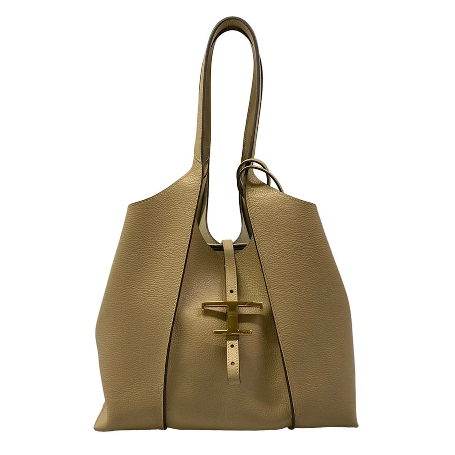 Tod's T Timeless Leather Shopping Bag