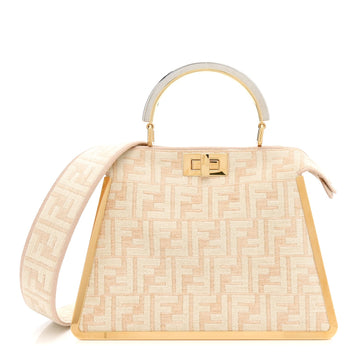 Fendi Chenille Suede Metal Ff Small
