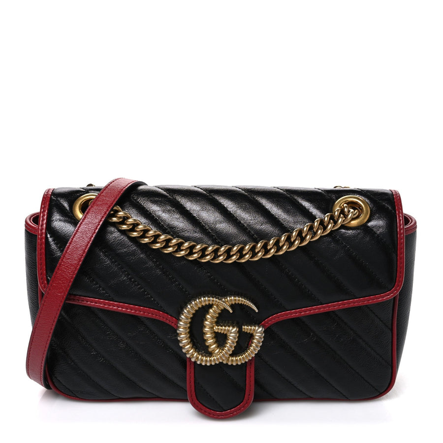 Gucci Vintage Effect Calfskin Matelasse