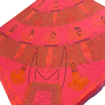 Hermes Carre Dip Dye Purple Bordeaux