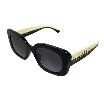 Chanel Black Plastic Sunglasses