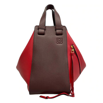 Loewe Hammock Bag Medium Red Bordeaux
