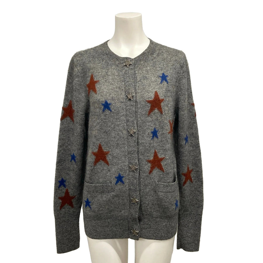 Chanel Dark Gray Blue Red [Outer Fabric]