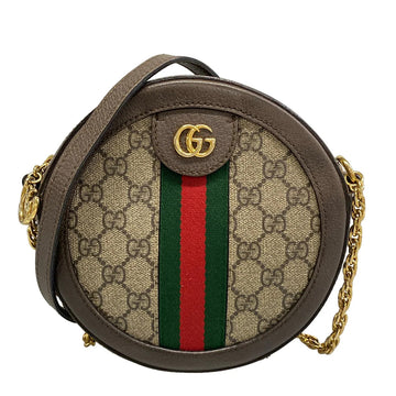 Gucci Ophidia Beige Dark Brown Pvc
