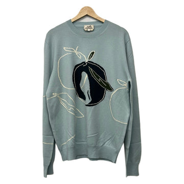 Hermes Light Blue Cream Green Women's