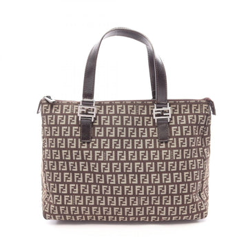 Fendi Zucchino Tote Handbag Canvas