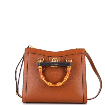 Gucci Diana Nm Bamboo Handle Tote