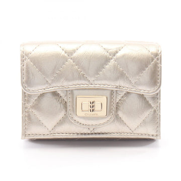 Chanel 2.55 Matelasse Tri-Fold Wallet