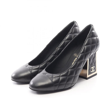 Chanel Matelasse Pumps Heels Shoes #35