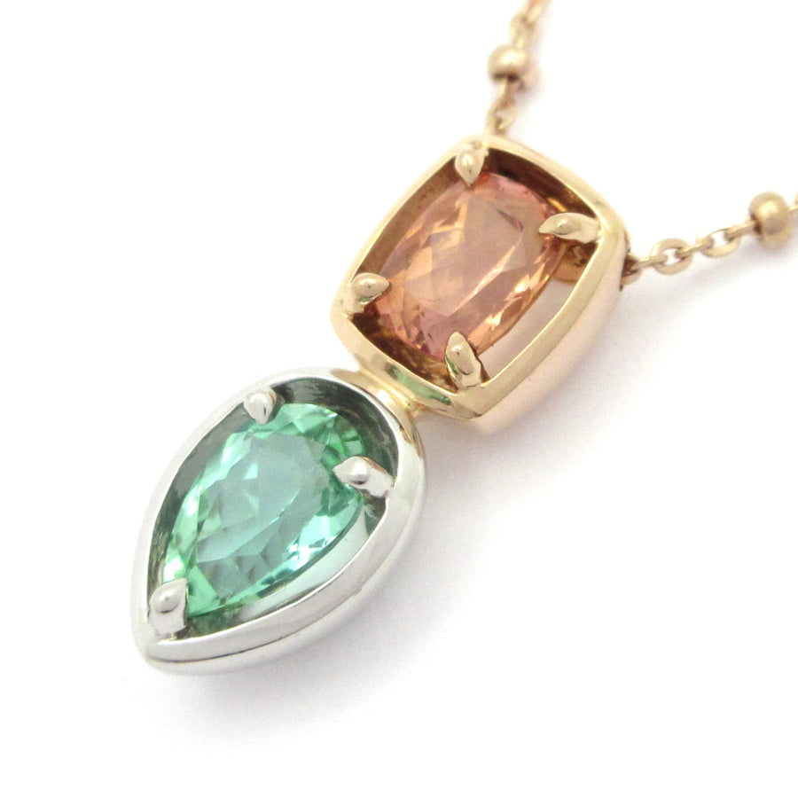 Veretta8Va 18K Rose Gold Multi Color