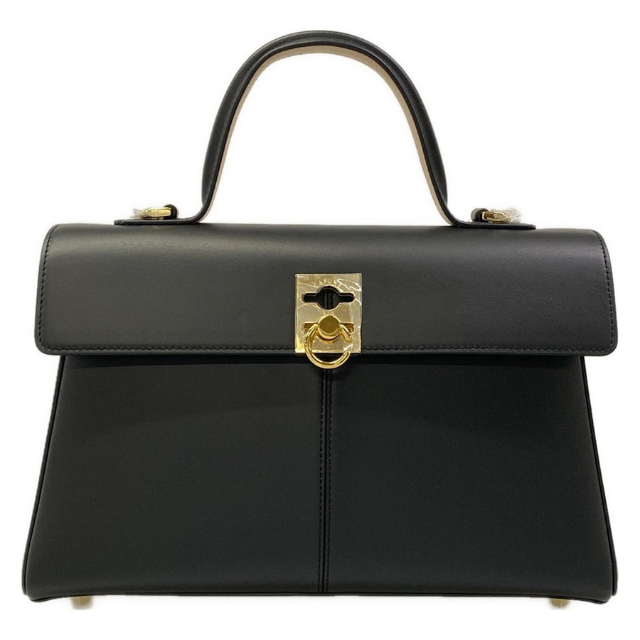 Cafune Stance Bag Black Leather Handbag