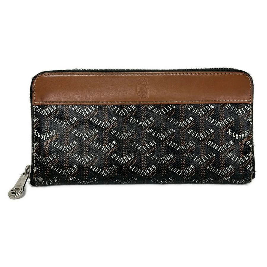 Goyard Matignon Black Brown Coated
