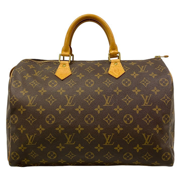 Louis Vuitton Speedy 35 Handbag Canvas
