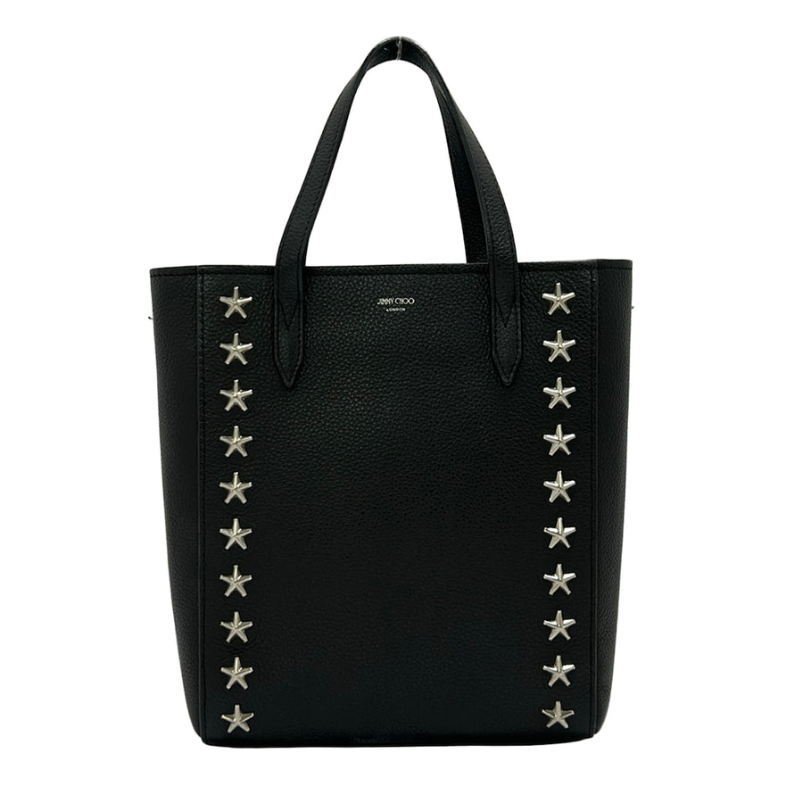 Jimmy Choo Pegasi N/S Tote Bag Black