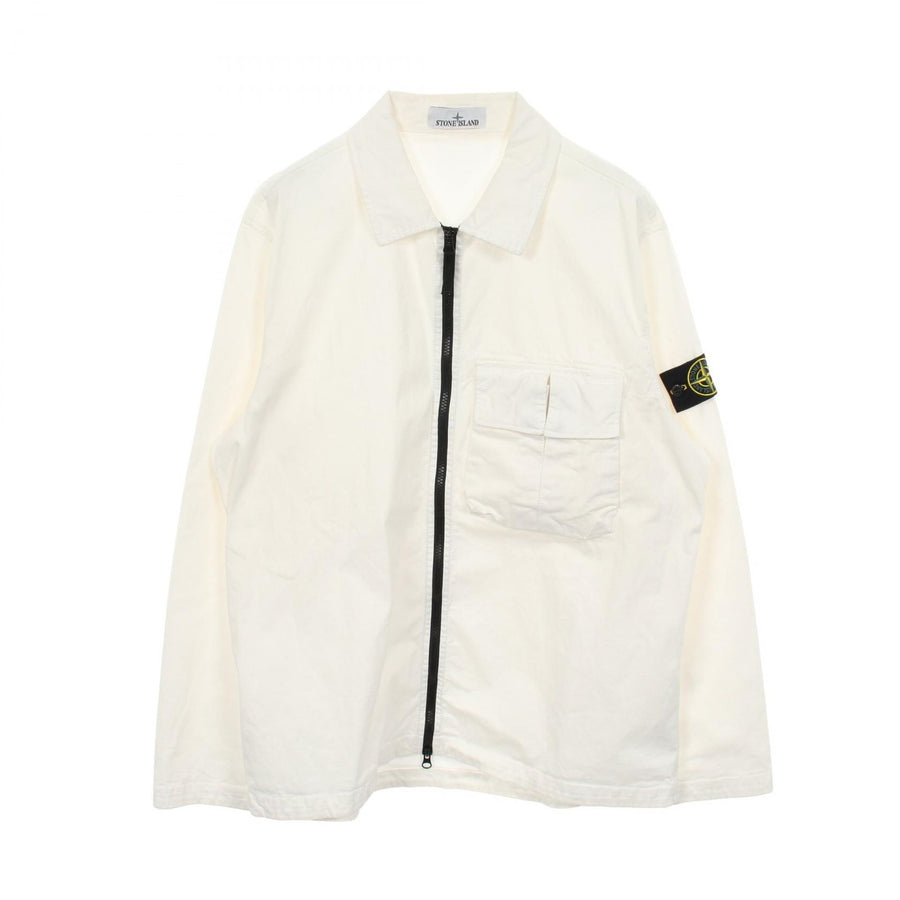 Stone Island Zip-Up Shirt Jacket Blouson