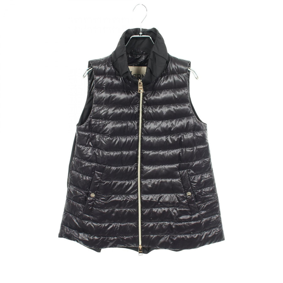Herno Panned Down Vest Nylon Black
