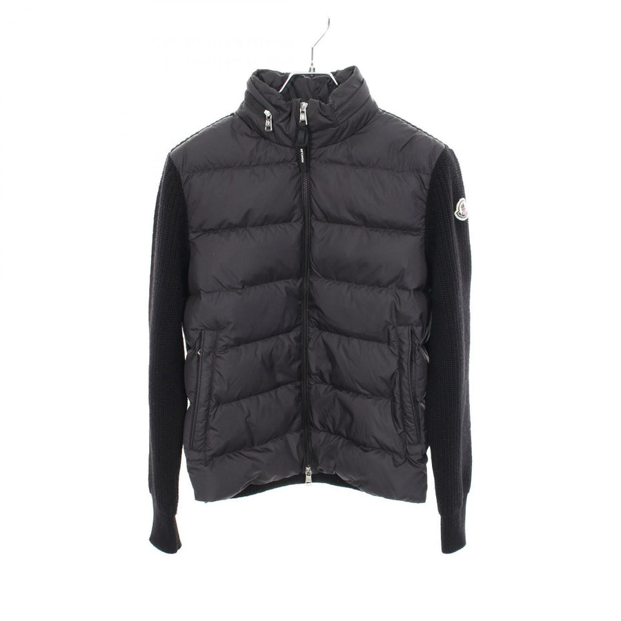 Moncler Knit Padded Down Jacket Wool