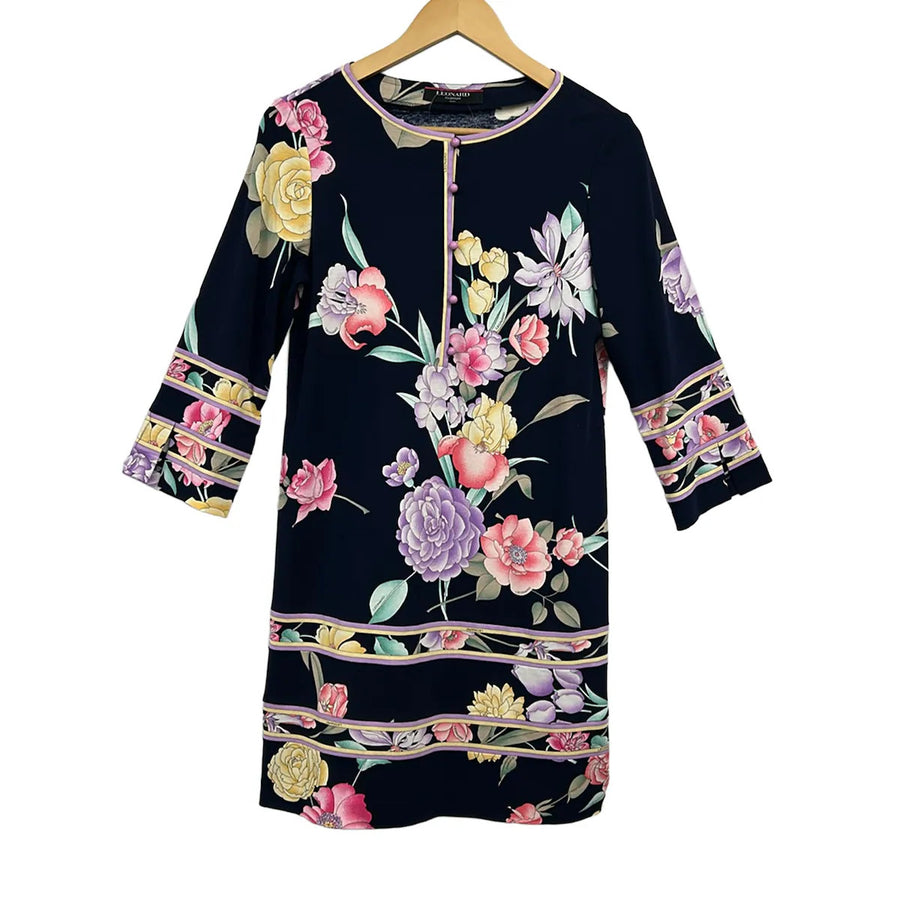 Leonard Dark Navy Pink Multi Women's