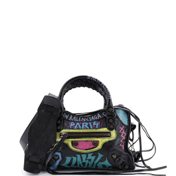 Balenciaga City Graffiti Classic Studs
