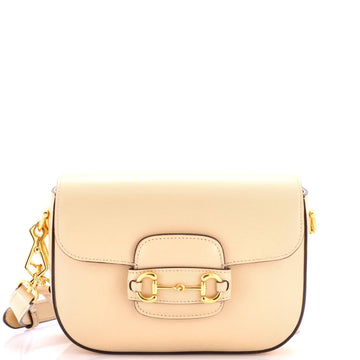 Gucci Horsebit Shoulder Bag Leather Mini