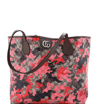 Gucci Gg Open Tote Camouflage Coated
