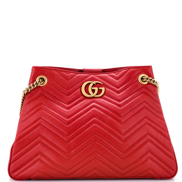 Gucci Gg Marmont Chain Shoulder Bag
