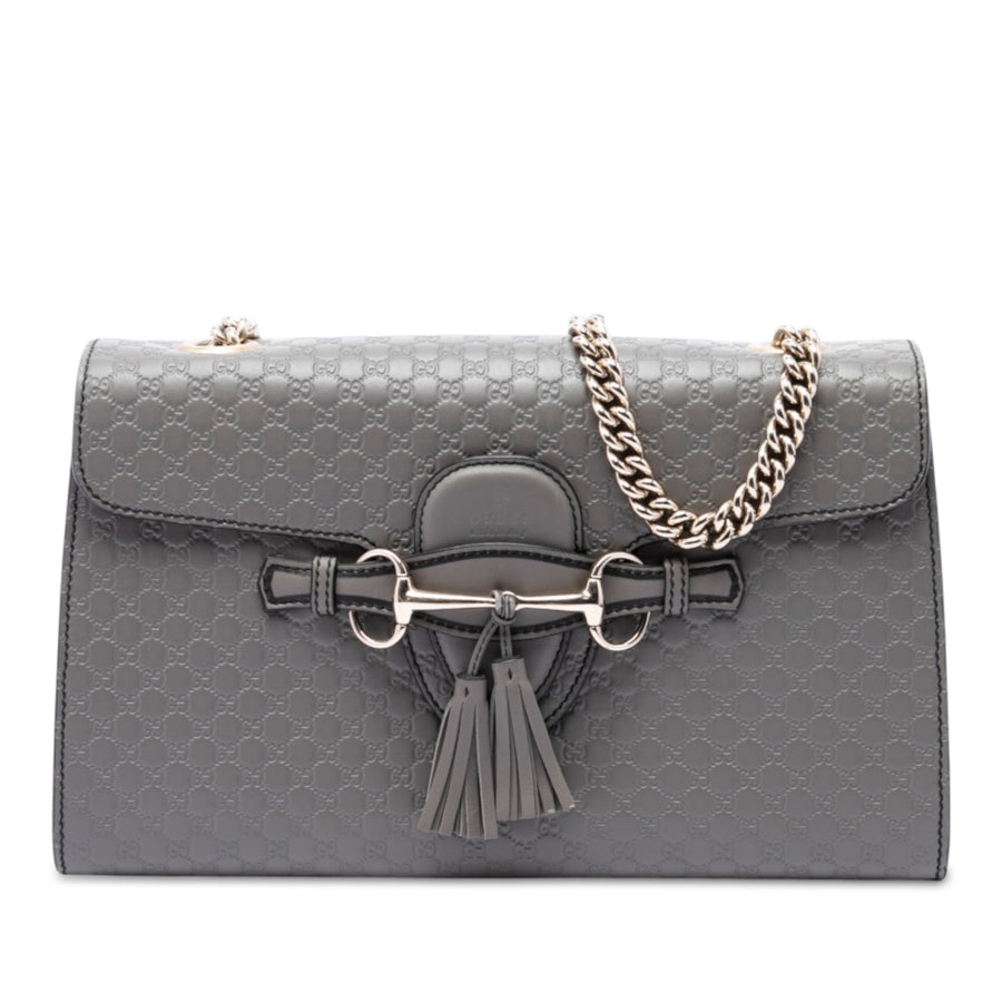 Emily Chain Flap Bag Microguccissima