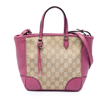 Gucci Bree Convertible Tote Gg Canvas