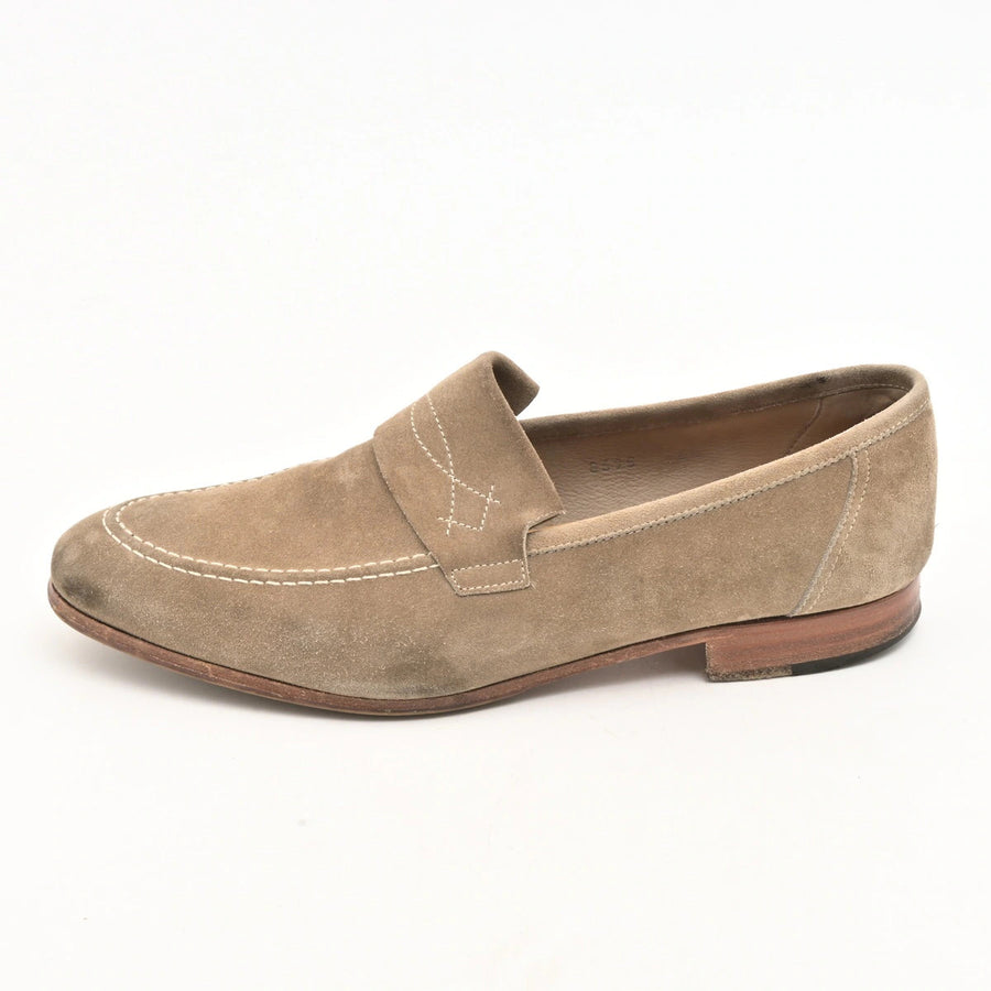 Johnlobb Beige Suede Men's Shoes