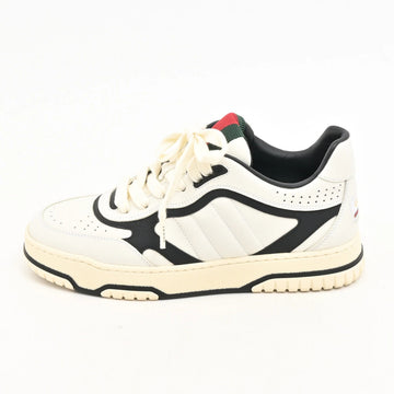 Gucci Reweb White Black Multi Leather