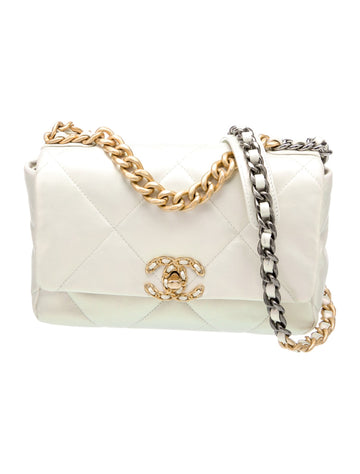 Chanel Medium Iridescent 19 Flap Bag W/
