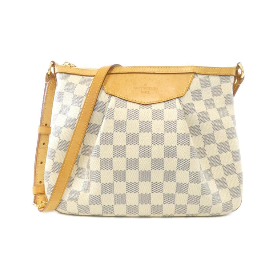 Louis Vuitton Siracusa Handbag Damier Pm