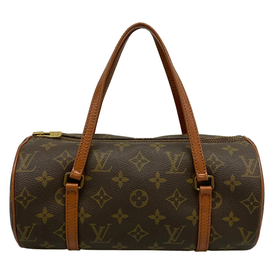Louis Vuitton Papillon 26 Handbag Canvas