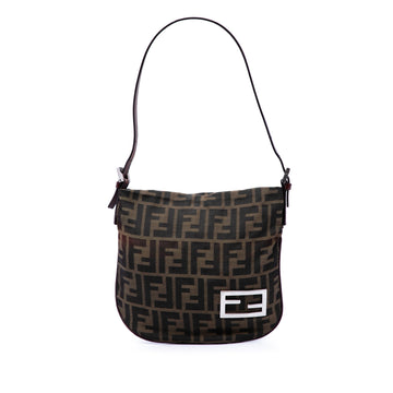 Fendi Vintage Shoulder Bag Zucca Canvas