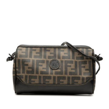 Fendi Ff Logo Stamp Camera Bag Zucca