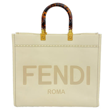 Fendi Sunshine Shopper Tote Leather