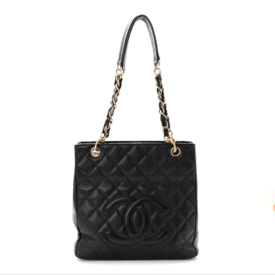Chanel Caviar Quilted Petit Shopping