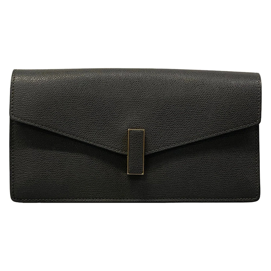 Valextra Iside Pochette Dark Gray