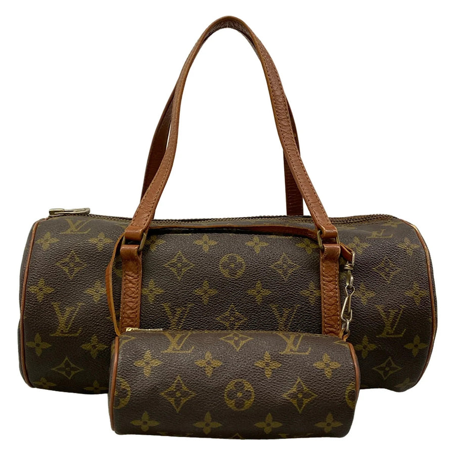 Louis Vuitton Papillon 30 Handbag Canvas