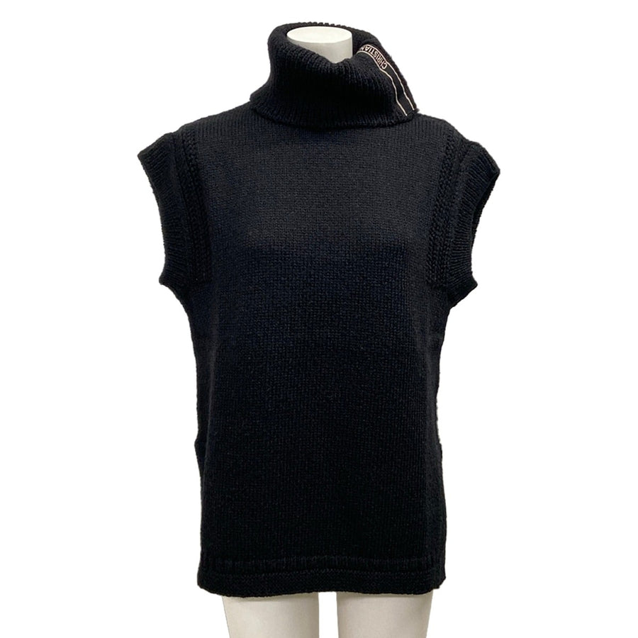 Dior/Christiandior Black Wool Nylon
