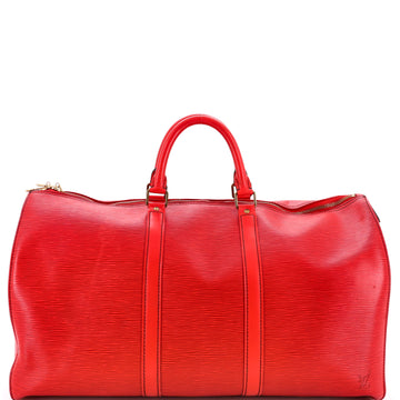 Louis Vuitton Keepall Bag Epi Leather 50