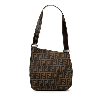 Fendi Zucca Canvas Shoulder Bag Pre-