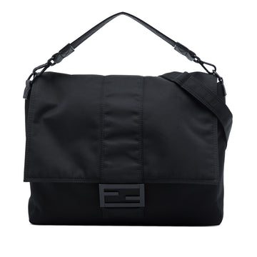 Fendi Nylon Baguette Messenger Bag Pre-