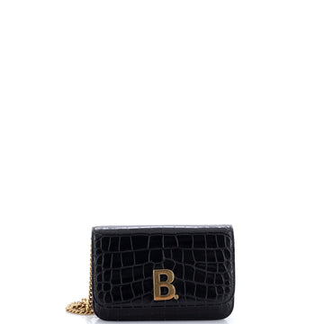 Balenciaga B Dot Wallet On Chain