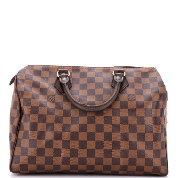 Louis Vuitton Speedy Handbag Damier 30