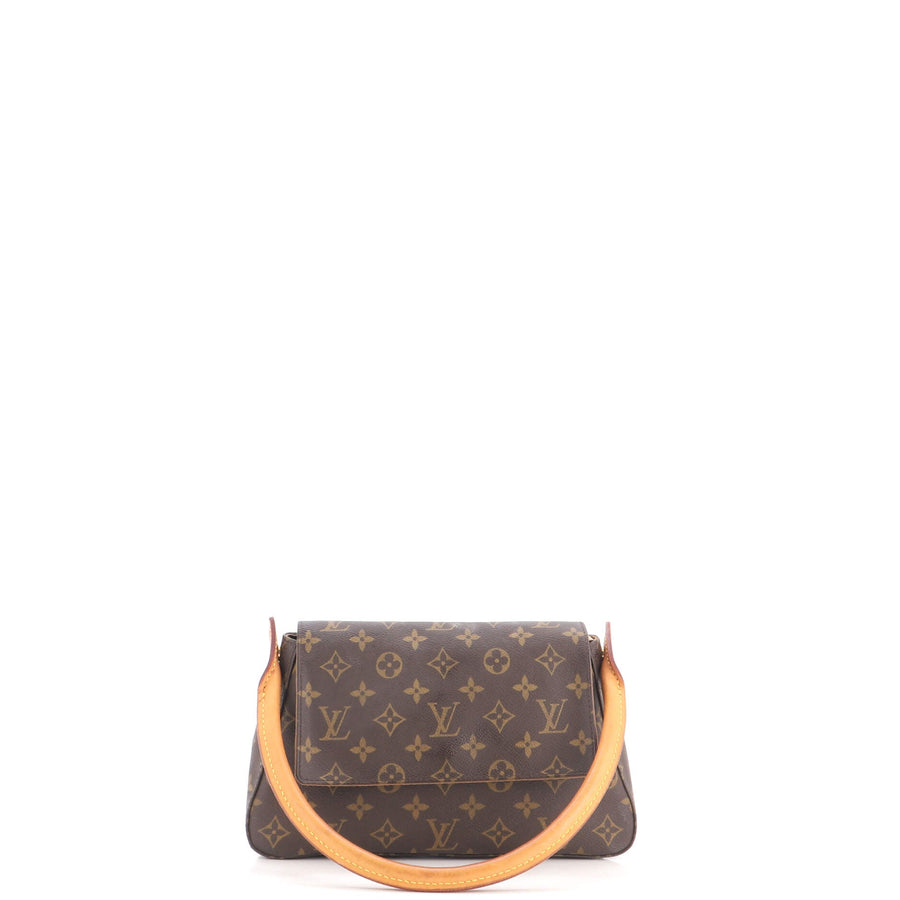 Louis Vuitton Looping Handbag Canvas