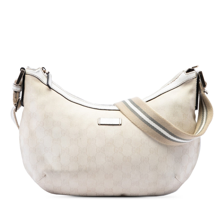 Gucci Gg Canvas Web Crossbody Pre-Loved